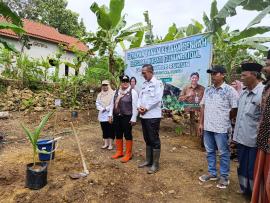 Gerakan Tanam Kelapa bersama Ibu Bupati
